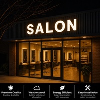 Enseigne Lumineuse LED Personnalisée avec Logo, Panneau Acrylique LED pour Entreprise, Salle de Sport, Décoration 3D Personnalisée