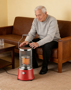 Calentador de Cerámica Portátil y Compacto con Protección Contra Sobrecalentamiento, Diseño Independiente, Ajuste de Calor de 1000W/2000W, Ahorro de Energía - Product Image 4