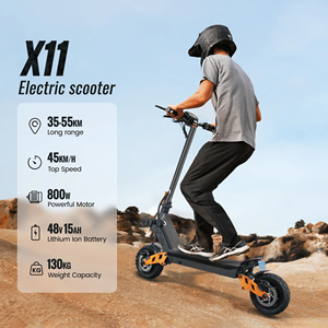 Meilleure vente Scooter électrique unisexe 45 km/h 800W 35-55KM portée maximale pliable 130KG charge maximale NFC Scooters pour adultes - Product Image 2