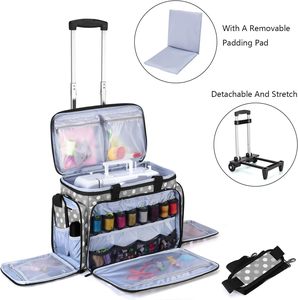 Échantillon gratuit, sac de transport universel multi-poches fabriqué par le fabricant, sac pour machine à coudre, fournisseur professionnel de Chine - Product Image 4