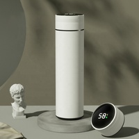 FANGYUAN Termo Inteligente con Pantalla LED de Temperatura, Botella de Agua de Acero Inoxidable de 16 oz, Frasco de Vacío al Mejor Precio al por Mayor