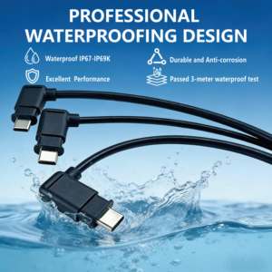 Cavo Elettrico Resistente alle Basse Temperature 18AWG 24V 5A con Isolamento in Silicone IP67 per Elettrodomestici e Macchinari - Product Image 3