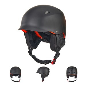 Accessoires de sport d'hiver Casque de <span class=keywords><strong>ski</strong></span> unisexe Offres Spéciales Noir Adultes CE Casque de snowboard Coque ABS Casque de <span class=keywords><strong>ski</strong></span> EN1077 - Product Image 6
