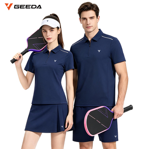 Premium Performance Pickleball Kleding Snel Droogende Stretchstof Pickleball Shirt Groothandel Leverancier - Product Image 1