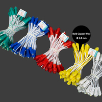 Luces LED de Navidad para Exteriores, Píxeles LED Digitales RGB WS2811 de 12 mm, IP68