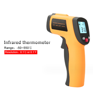 Termômetro Infravermelho a Laser Sem Contato GM550, Pirômetro Industrial, Medidor de Temperatura a Laser <span class=keywords><strong>IR</strong></span>, Pistola de Medição de Temperatura 40% - Product Image 2