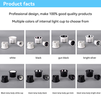 Spot LED encastré en aluminium IP65 20W, étanche, orientable, garantie 5 ans, température de couleur 3000K, idéal pour hôtel