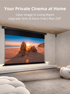 Écran de <span class=keywords><strong>projection</strong></span> anti-laser, anti-taches, <span class=keywords><strong>gris</strong></span> 3C, écran 3D Ultra HD ALR, montage mural/plafond, écrans de <span class=keywords><strong>projection</strong></span> motorisés à tension par languettes - Product Image 6