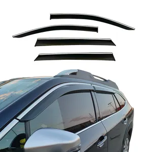 Smoke Sun/Rain Guard Window Deflector Window Visor for 2021-2022 Subaru Outback 4Pcs Side Rain Guards Car Vent Visor