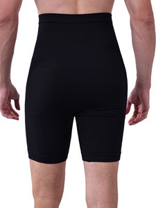 Pantalon de maintien pour homme - Style ajusté avec amincissement de la taille, contrôle de l'abdomen, rehaussement des fesses, haute élasticité pour le remodelage du corps - Product Image 5