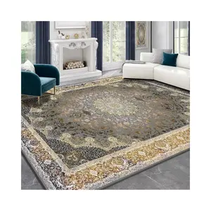 2024 Eco-friendly Bohemian Style Living Room Carpet Full Printing Home Decoration Mat Floor Mat Bedroom Sofa Hot Sale Rugs