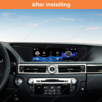 Reproductor de video con pantalla táctil Android MEKEDE Qualcomm 685, radio estéreo para automóvil, DVR, cámara trasera, WIFI, BT para LEXUS GS 2012-2019