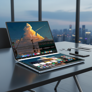 Nouvel ordinateur portable 14 pouces 2K à double écran tactile, 12e génération, 16 Go DDR5, charge rapide PD, prise US, clavier anglais, série professionnelle 11 Pro - Product Image 1