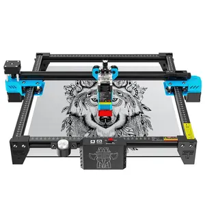 TTS-55 cnc נתבים מכונות חריטה לייזר co2 מיני עץ 3D קריסטל עבודה חלקים