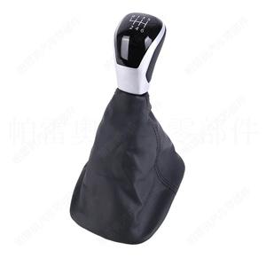 Pomo de Palanca de Cambios Universal de Cuero, 6 Velocidades, Diseño Ergonómico con Línea Negra, CLH711Z0394 - Product Image 5