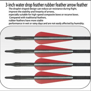 Mũi tên sợi thủy tinh 31 inch dùng cho săn bắn, cung recurve và cung composite - Product Image 3