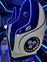 Chaise à mouvement VR 9D, sièges simples/doubles, simulateur de réalité virtuelle avec lunettes 3D