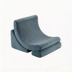 Fauteuil ottoman multi-modulaire Disian en éponge pour enfants, chaise <span class=keywords><strong>inclinable</strong></span> compressible en forme de lune pour la sieste, l'étude et l'usage domestique - Product Image 1