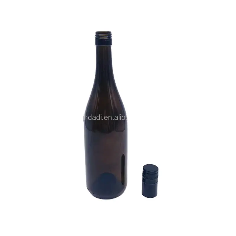 Botellas de vidrio para vino tinto, 750ml, para Cabernet sauvigor/Pinot Noir, etc.