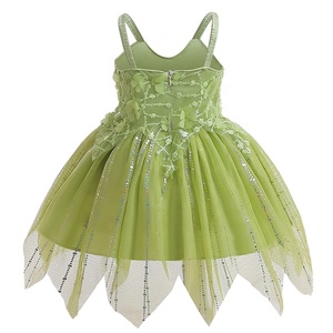 Vestido <span class=keywords><strong>de</strong></span> hada con flores para niña, disfraz <span class=keywords><strong>de</strong></span> Halloween para bebés y niños pequeños, cosplay, mascarada, princesa, fiesta, baile <span class=keywords><strong>de</strong></span> gala, 2026 - Product Image 3