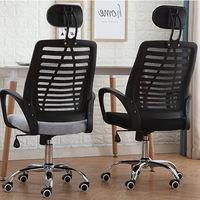 Vente directe d'usine, chaise de bureau ergonomique à hauteur réglable, chaise de bureau en maille de luxe pour ordinateur