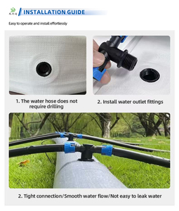 Tubo Flessibile per Acqua in <span class=keywords><strong>PE</strong></span> Durevole, 100m di Lunghezza, con Nuovi Fori Prefabbricati per Uso Agricolo - Product Image 4