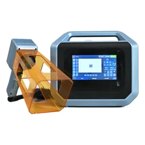 La migliore vendita 20W 30W 50W macchina portatile per incisione Laser in fibra macchina per serigrafia