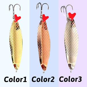 MISTER LURE Esca a Cucchiaio Personalizzabile 43g Affondante Esca Metallica a Cucchiaio per <span class=keywords><strong>Pesca</strong></span> alla <span class=keywords><strong>Trota</strong></span> - Product Image 3