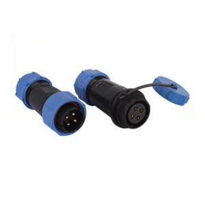 ปลั๊กเชื่อมต่อการบินแบบตัวเมีย 3 ขา  วัสดุไนลอน  กันน้ำระดับ IP68 สำหรับใช้งานทางการทหารและอวกาศ - Product Image 3