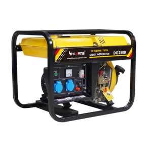 Hiearns DG2500 2KVA充電式220ボルト発電機1.5KW <span class=keywords><strong>2KW</strong></span> 3KWディーゼルオープンタイプHR173FBエンジン小型発電機 - Product Image 4