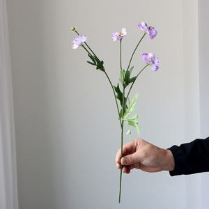 新鮮なシンプルな牧歌的なスタイルの人工秋菊小さな野生の花の家の装飾の配置イースターを含む - Product Image 5