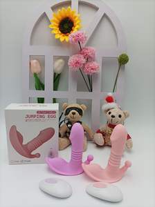 Afstandsbediening Vibrerende Staaf Dildo <span class=keywords><strong>Jade</strong></span> Vlinder Intrekbare Draagbare Vibrator Voor Vrouwen G-Point Stick Seksspeeltje - Product Image 5