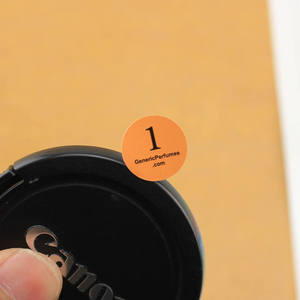 Papier rond aliments produits privé rouleau impression animal de compagnie personnalisé Perignon parfum étiquette autocollant Logo étiquette imprimé Sandwich - Product Image 6