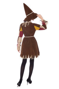 Costume de sorcière de l'Oz pour fête d'<span class=keywords><strong>Halloween</strong></span>, costume de cosplay, costume parent-enfant, <span class=keywords><strong>maquillage</strong></span> de poulet de fer, costume de performance dramatique - Product Image 4