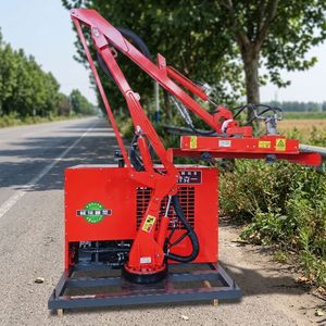 JINKE 50HP Vehicle Mounted Diesel Forestry Hedge Trimmer and <b>Tree</b> <b>Cutting</b> <b>Machine</b> for Large Slope Green Belt Maintenance - Product Image 1