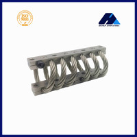 Amortisseur à fil en aluminium/acier inoxydable JGX-0956D-110A pour systèmes de photographie aérienne par drone, composant d'isolation des vibrations ISO9001