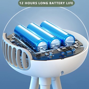 Ventilador Recargable con Clip de Pulpo para Cochecito de Bebé, Ventilador de Escritorio Portátil Silencioso con Batería de Larga Duración para Uso Doméstico y en el Coche - Product Image 4