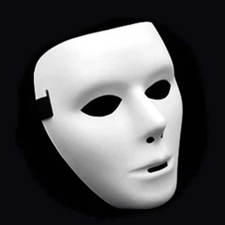 Маска для Хэллоуина, Танцевальная Маска, уличная танцевальная маска, маска в стиле хип-хоп с белым шариком, маска на все лицо для смерти и Пасхи