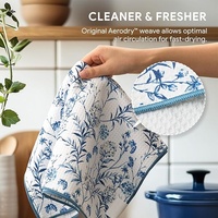 Serviettes de cuisine en microfibre gaufrée à absorption supérieure, personnalisables, pour la sublimation