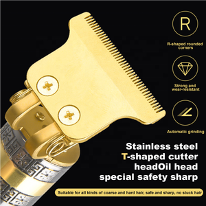 Carving Barber Clippers Professional Hair Cut <strong>Machine</strong> T9 Hair Trimmer Men Retro Oil Head Cordless Hair Clipper - Product Image 4