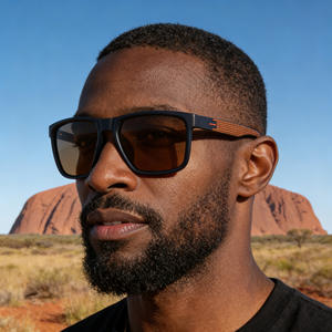 Gafas de Sol Polarizadas Lafuma con Marco Cuadrado para Hombre, Lentes de PC con Protección UV400, Color Negro, Protección Solar para Conducir - Product Image 5