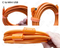 Cable USB C a Tipo-C para Cámara, 3m 5m 8m, para Canon EOS R RP, para SONY A7m3 R3 A7R4, Cable de Conexión para Fotografía, de Cámara a Computadora