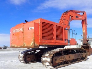 Excavatrice d'occasion Hitachi ZX850 de 84 tonnes, d'origine japonaise, faible nombre d'heures de fonctionnement, excavatrice sur chenilles à vendre - Product Image 6