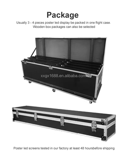 GOB Kaplamalı Ultra İnce Katlanabilir LED Reklam Panelleri, İç Mekan Dijital Üç Taraflı Katlanır LED Duvar - Product Image 6