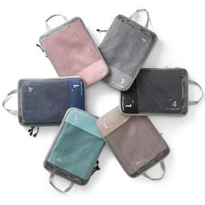 Sac de <span class=keywords><strong>voyage</strong></span> tendance avec fermeture éclair, léger, transparent, grande capacité, nouveau style cube 2026 - Product Image 1