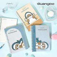 Cuaderno Espiral Guangbo con Diseño de Tiburón, Tamaño A6, Encuadernación en Espiral, Agenda de Alta Calidad y Atractiva Apariencia para Estudiantes