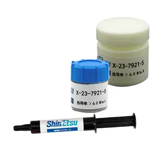 Shin-Etsu 7921 7868 Grey Thermal Paste For CPU GPU Computer Notebook Cooling Conductive Silicone Grease Non-conductive 20g 50g