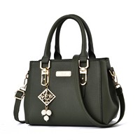 Star Vintage Damenhandtasche Wasserdichte Große Kapazität PU-Leder+Polyester Reißverschluss Schulter-Umhängetasche