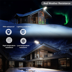 400W Solar Street <b>Light</b> Outdoor 598LED 20000 Lumens Super Bright Motion <b>Sensor</b> Waterproof IP65 for Yard Garage Garden Solar Lamp - Product Image 3