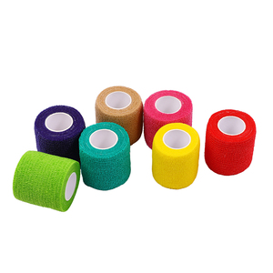 Bandage Cohésif Auto-adhésif Élastique Sportif Noir Non Tissé Personnalisé pour la Protection des Articulations - Product Image 5